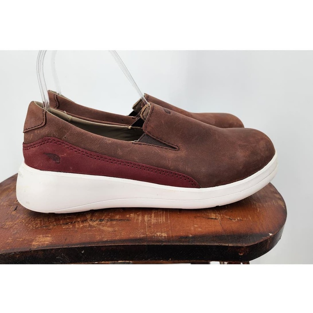 Red Wing Shoes Women's Cross Lite Slip On Size‎ 6 D Safety Toe Work 2033 Brown